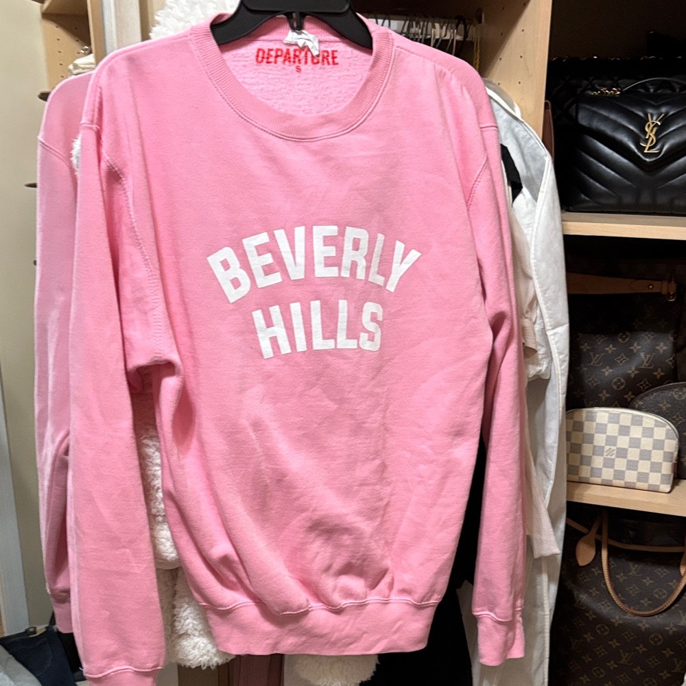 Beverly Hills Pink Sweater